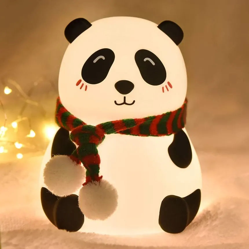 Panda Lamp – Rechargeable Silicone Night Lamp | Cute Panda Night Light