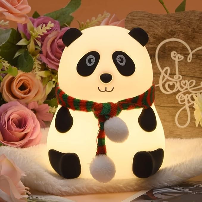 Panda Lamp – Rechargeable Silicone Night Lamp | Cute Panda Night Light