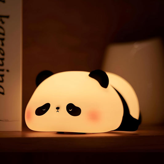Cute Panda Silicone Night Light (Sleeping Panda Light)