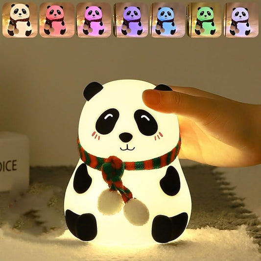 Panda Lamp – Rechargeable Silicone Night Lamp | Cute Panda Night Light