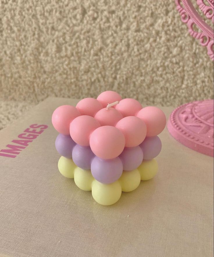 Premium Big Bubble Candle | Scented | Unscented | Multiple Colours